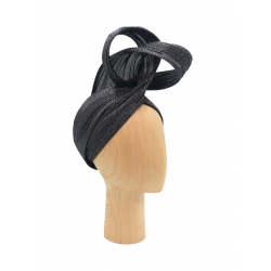 Turban negru Jazzy DeCorina Hats