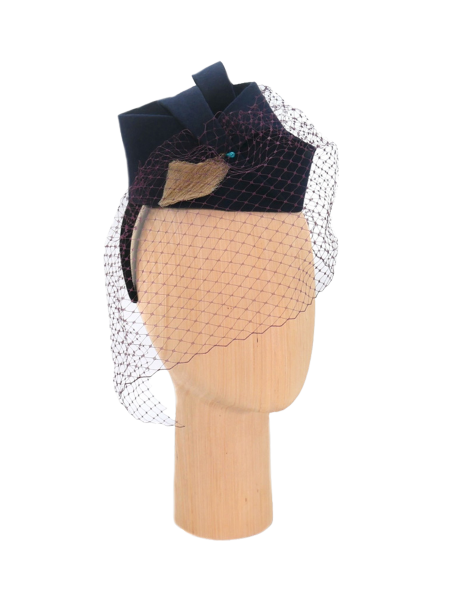 Palarie cu voaleta Chandra DeCorina Hats