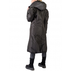 Black Jacket with Oversized Shoulders Florentina Giol