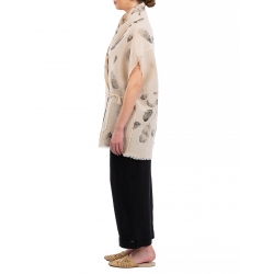 Kimono din canepa cu imprimeu Nicoleta Obis