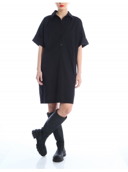 Black T-shirt dress Silvia Serban