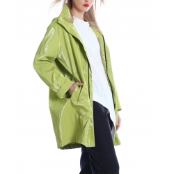 Green unisex jacket Silvia Serban