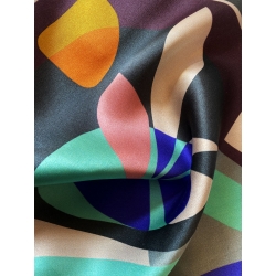 Natural silk scarf Mandala Alandala Rozmarin Concept