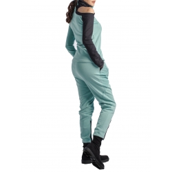 Turquoise loose fit trousers Florentina Giol