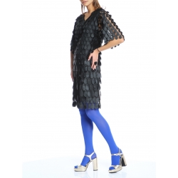 Black mini dress with 3D panels Silvia Serban