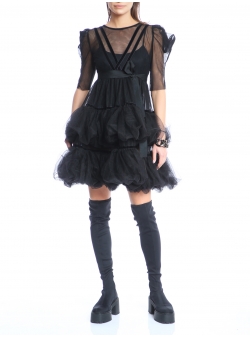 Baby doll tulle dress with ruffles Silvia Serban