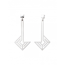 Silver earrings Brisa Bizar Concept