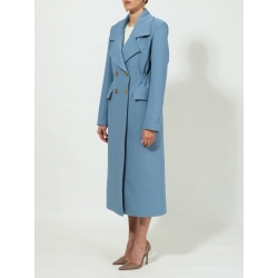 Blue midi coat Ramelle