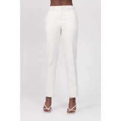 White wool trousers Chic Utility