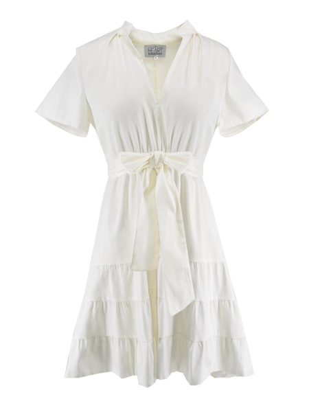 Short white cotton dress Iheart