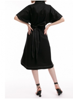 Rochie kimono neagra IHeart