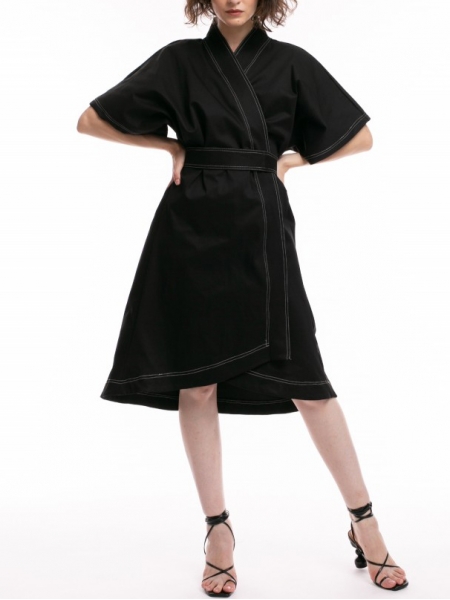 Black kimono dress Iheart