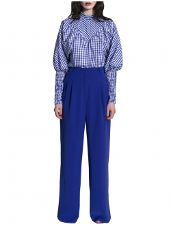Blue tailored trousers Ramo Roso