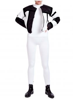 Black & white jacket Mondrian Z Puffers
