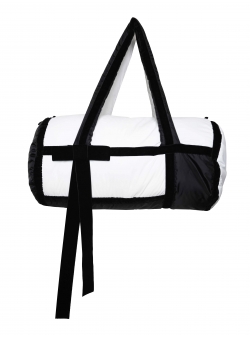 Oversized bag Black & White Z Puffers