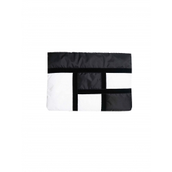 Husa laptop alb-negru Mondrian Z Puffers