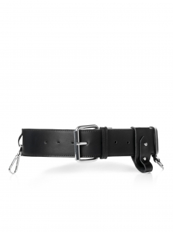 Black leather belt Sac Bags