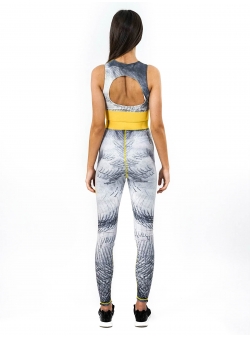 Grey printed leggins Diana Marin