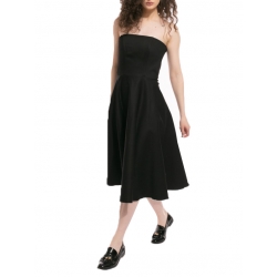 Black midi sleeveless dress Iheart