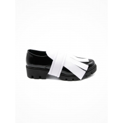 Black shoes with contrasting panel SetOff Meekee