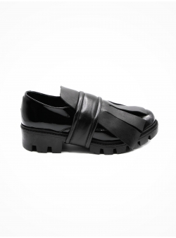 Black shoes with panel SetOff Meekee