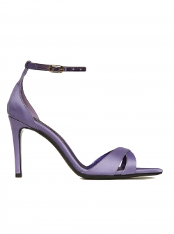 Purple satin sandals Ginissima