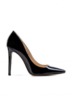 Black lacquered shoes Ginissima