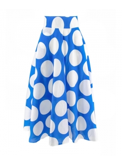 Pola dots printed skirt Iheart