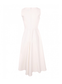 White dress with square neckine Iheart