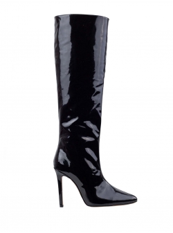 High lacquered boots Ginissima