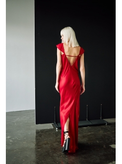 Red maxi dress Sensual Parlor