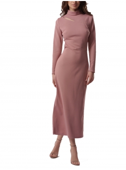 Pink long sleeved dress Manopera Studio