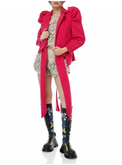 Fuchsia jacket Florentina Giol