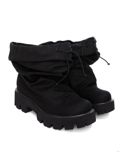 Black fabric boots Set Meekee