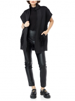 Oversized neoprene vest Florentina Giol