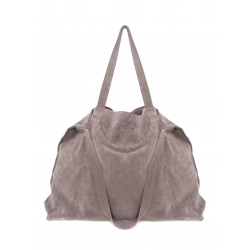 Oversized suede leather bag Rambler Meekee