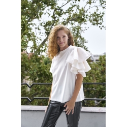 White cotton t-shirt Dancing Parlor