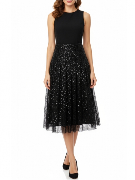 Midi sequins skirt Kolette
