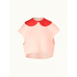 Pink cotton sweathsirt Orchid Ioana Ciolacu