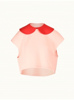 Sweatshirt roz din bumbac Orchid Ioana Ciolacu