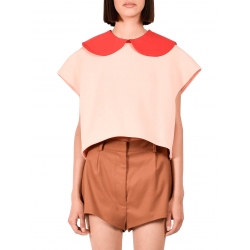 Pink cotton sweathsirt Orchid Ioana Ciolacu