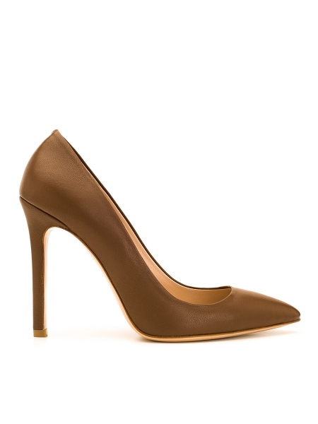 Pantofi stiletto maro Alice Ginissima