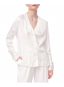 White Stripped Shirt Ramelle