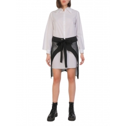 Asymmetric Mesh Skirt Larisa Dragna