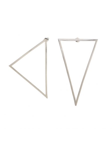 Cercei asimetrici triunghiuri Loop 3 Atelier Jamais